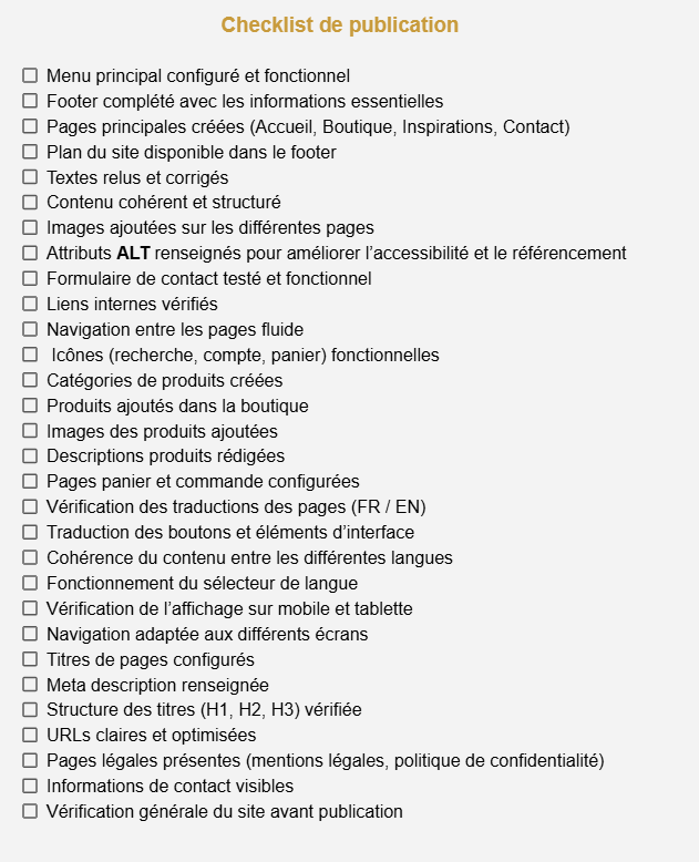 Création de marque & site e‑commerce